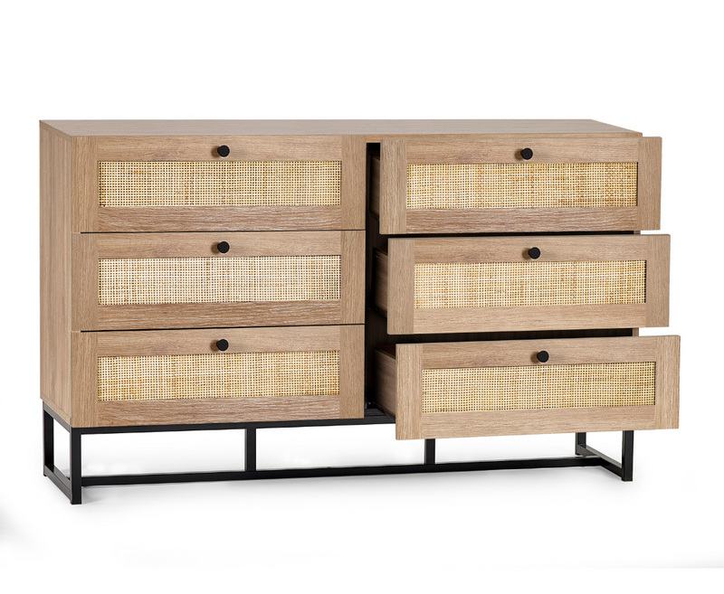 Pami 6 Drawer Chest - 2 colours