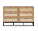 Pami 6 Drawer Chest - 2 colours