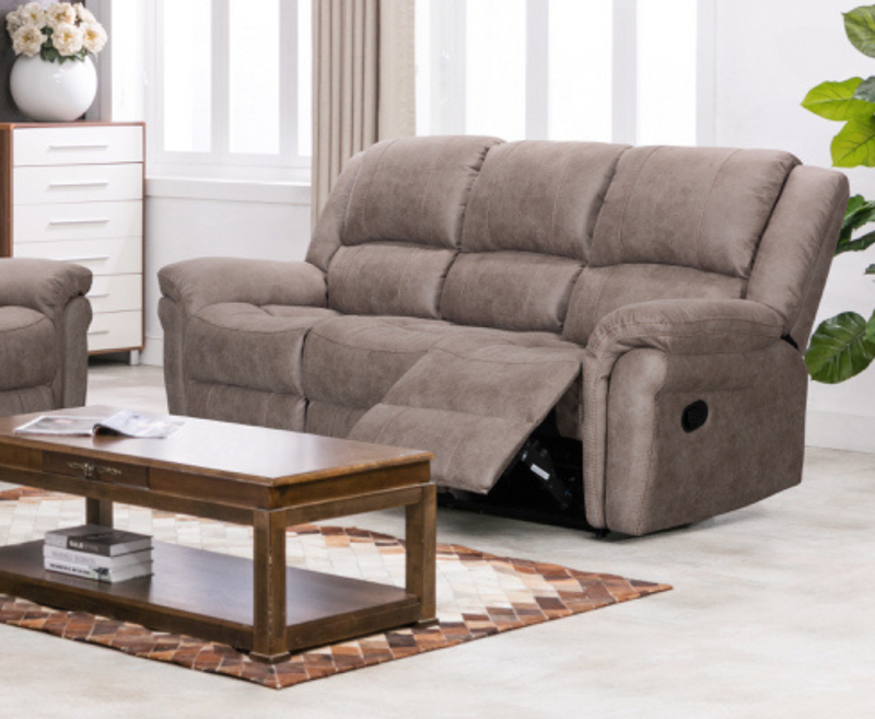 Gloucester 3 Seater Recliner Sofa - 2 Colours