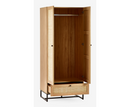 Pami 2 Door Wardrobe - 2 colours