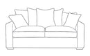 3 Seater Sofa - Custom Sofabed - Pillow Back