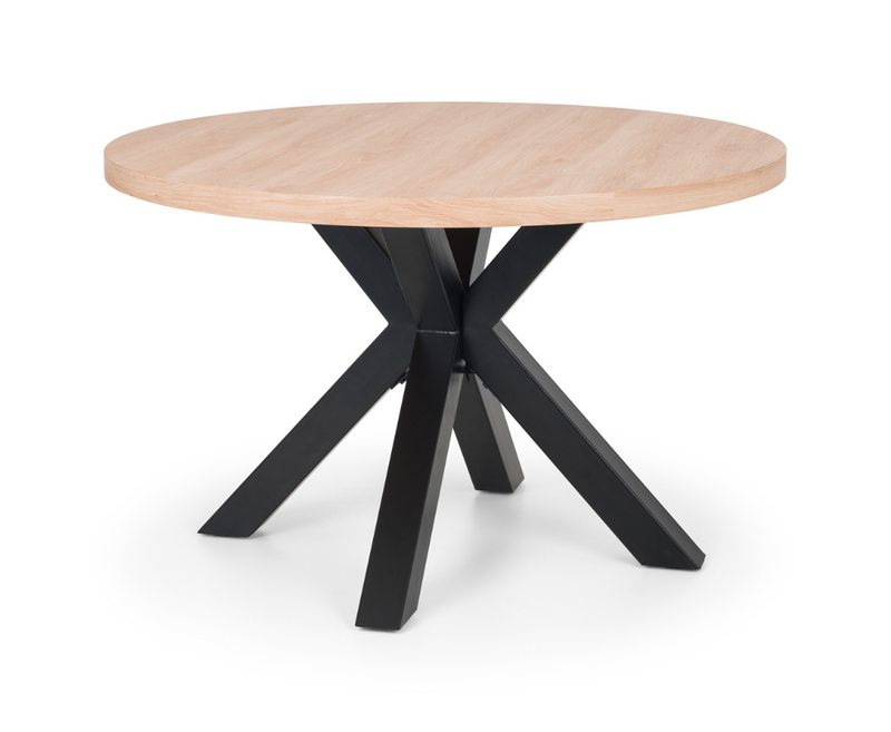 Bently Round Dining Table - Oak