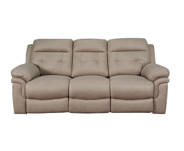 Bubble 3+2 Seater Reclining Sofa Set - Beige