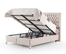4ft6 Double Ottoman Bed