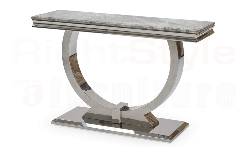 Athens Console Table, Grey Low
