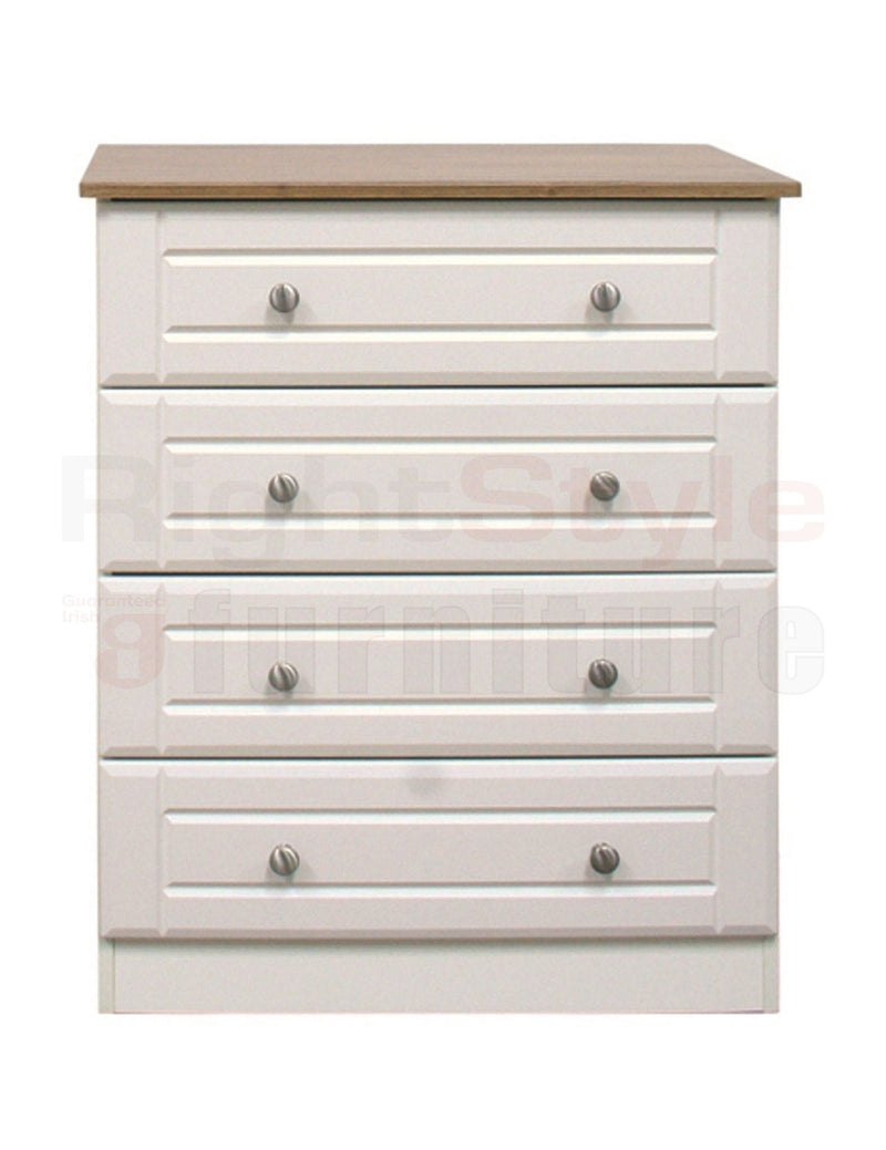 Blackwater 4 Drawer Narrow Chest (635mm wide)