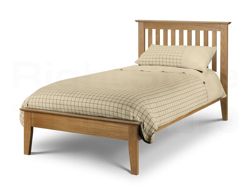 Bolton Shaker Bed 90Cm Oak