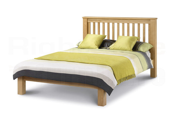 Dams Oak Low 6ft Superking Bed Frame