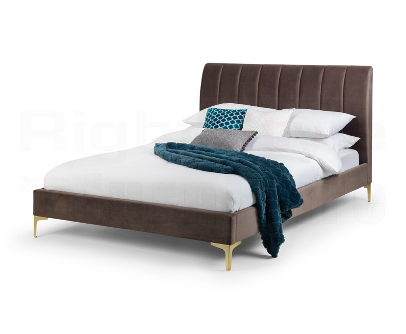 Eco Velvet 5ft Kingsize Bed Frame