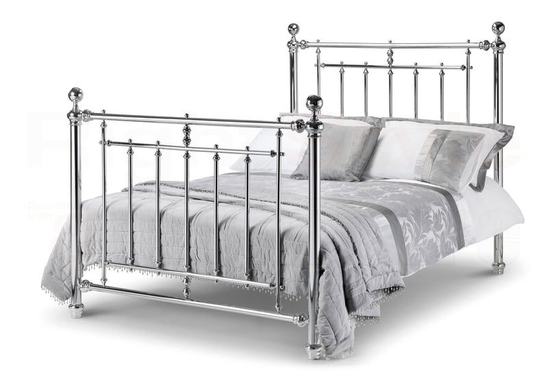 Empire Chrome 4ft 6 Double Bed Frame