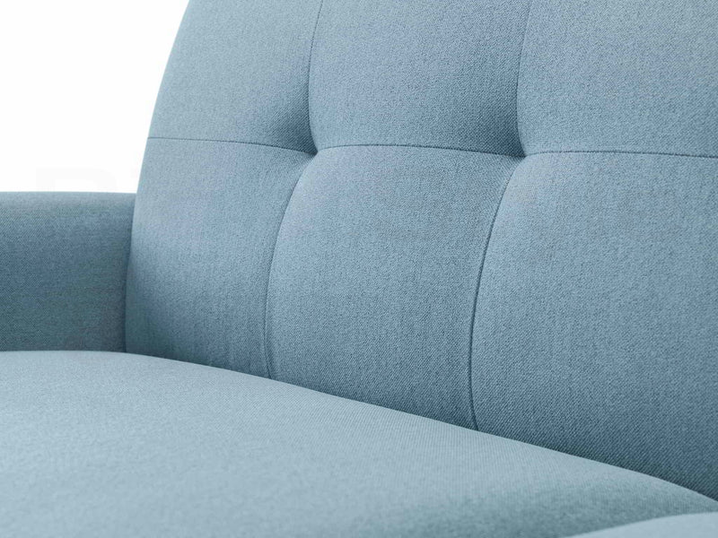 Enzo 2 Seater Compact Retro Sofa