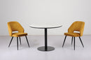 Sutton Velvet Dining Chair - Mustard