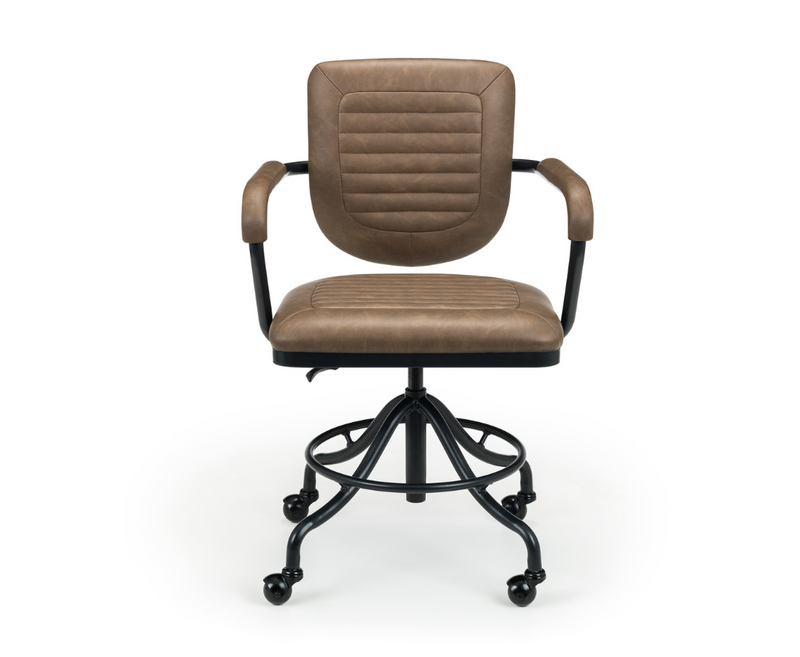Gehry Upholstered Office Chair - Brown