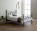 Gemma 6ft Superking Bed Frame Antique Nickel