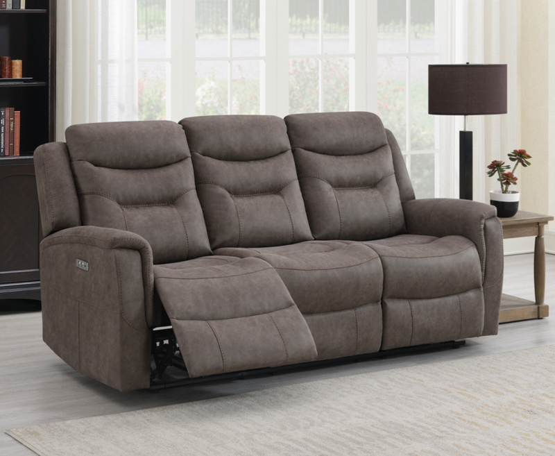 Harte 3 Seater Electric Reclining Sofa - 2 Colours