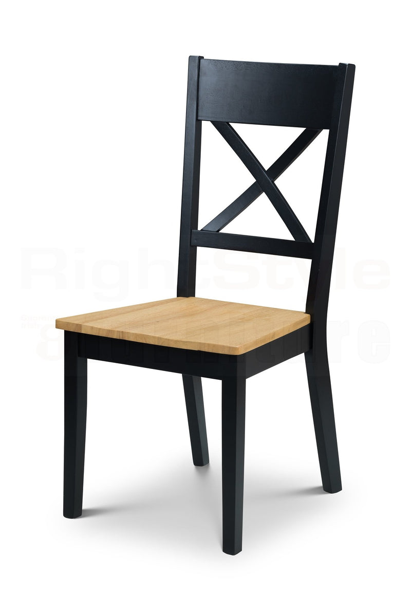 Heath Chair Black/Oak