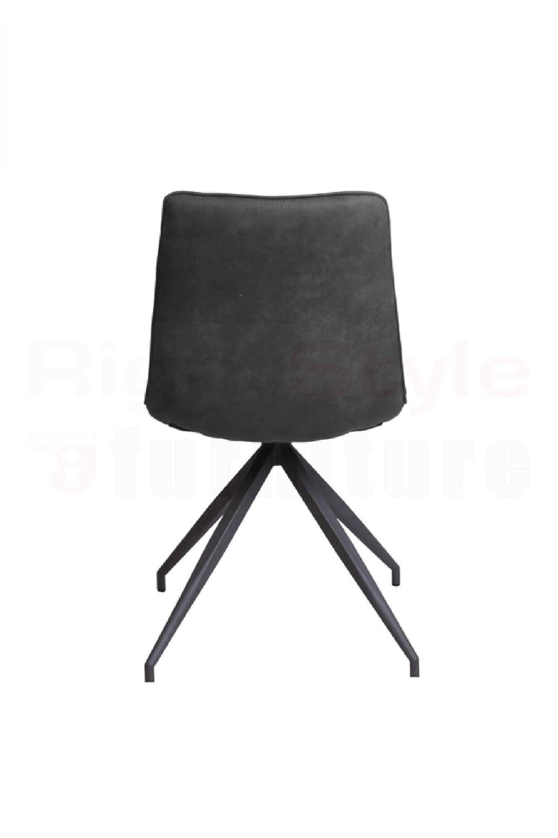 Isaac Dining Chair, Charcoal