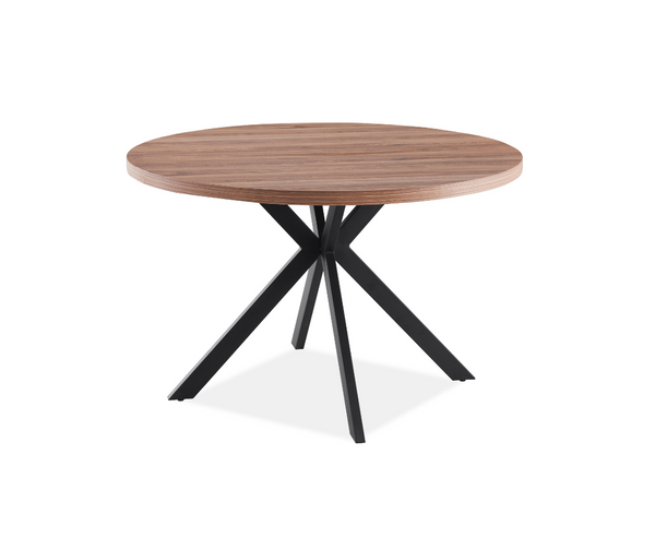 Isabelle Round Dining Table - Walnut