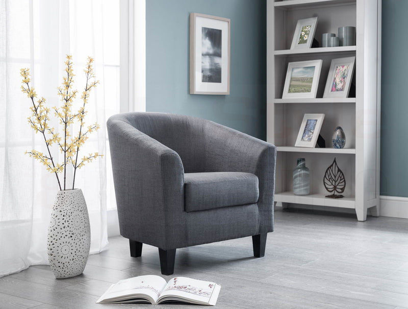 Jean Tub Chair - Slate Grey