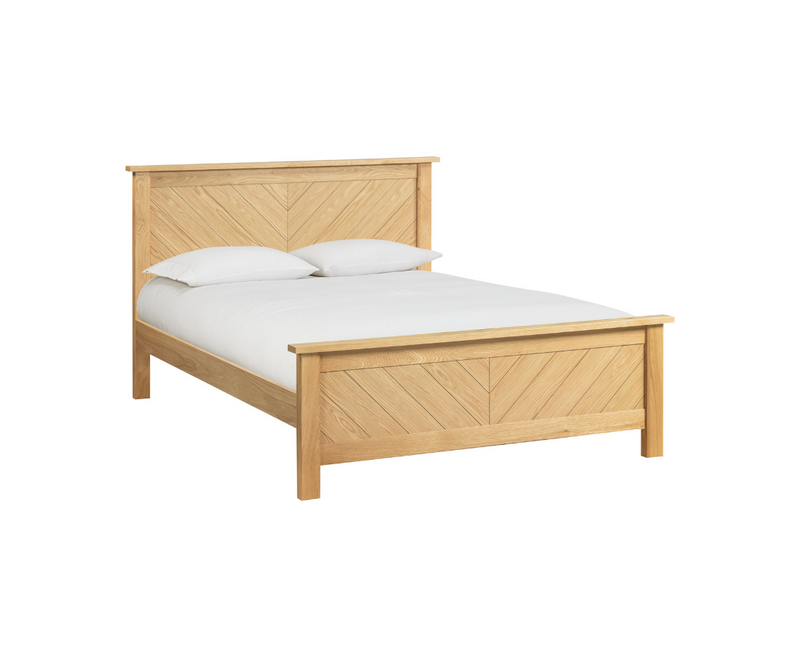 Kenji 4ft6 Double Bed Frame - Oak