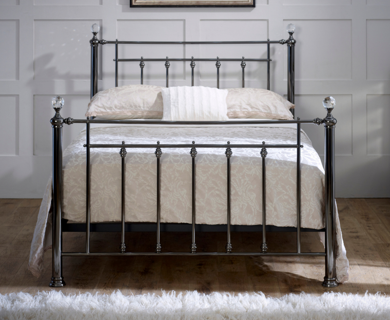 Leo Metal 4ft6 Double Bed Frame