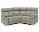 Positano Corner Manual Reclining Leather Sofa