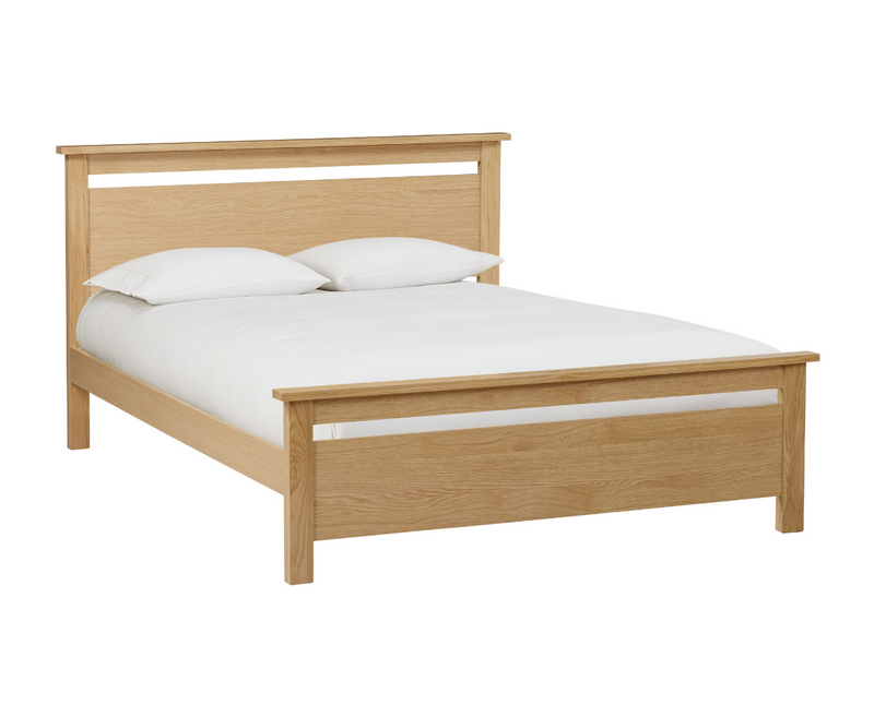 Nero 4ft6 Double Bed Frame - Oak