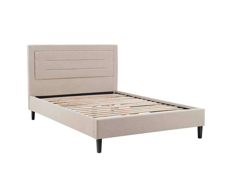 Penny 4ft6 Double Bed Frame - Biscuit