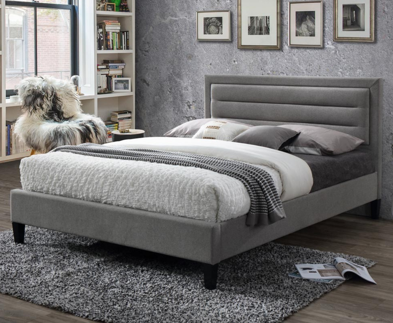 Penny 5ft Kingsize Bed Frame - Grey