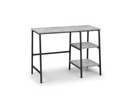 Perth Study Desk - Concrete Grey