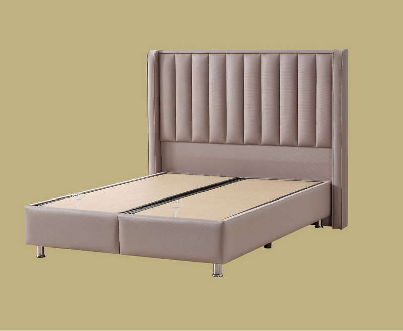 Radisson 5ft Kingsize Storage Ottoman Bed Frame - Creme
