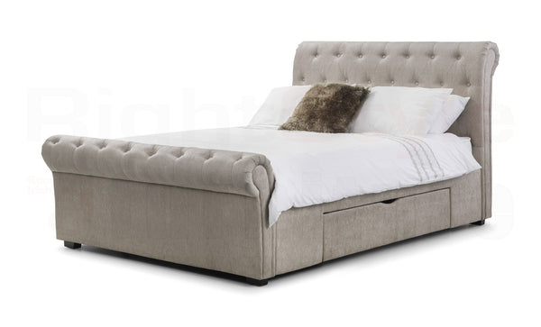 Ravelli Fabric 4ft 6 Double Bed Frame