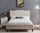 Riley 6ft Superking Bed Frame - Cream