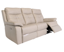 Sorena 3 Seater Leather Electric Recliner Sofa