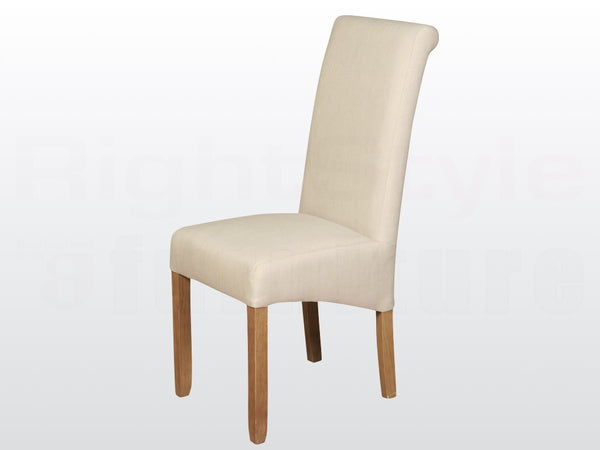 Sophie D/Chair Beige Fabric