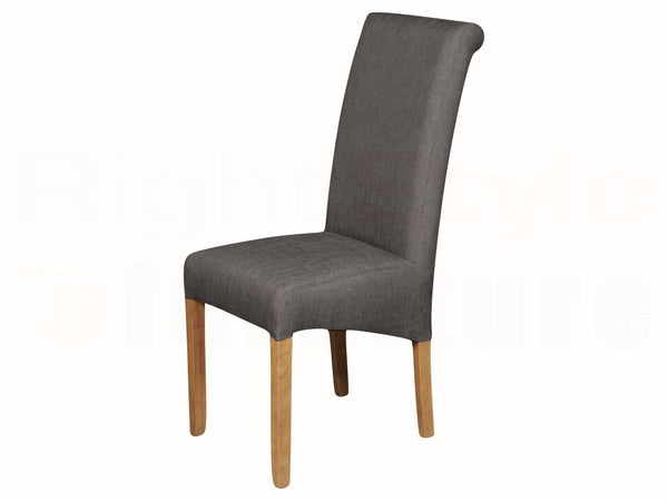 Sophie D/Chair Grey Fabric