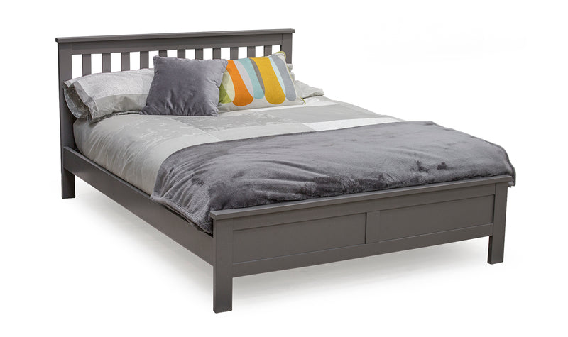 Weston Grey 4ft 6 Double Bed Frame