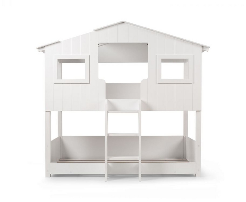 Treehouse Bunk Bed Frame - White