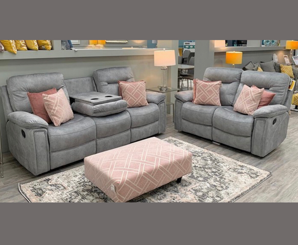 Cole 3+2 Seater Recliner Fabric Sofa