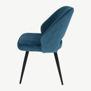 Sutton Velvet Dining Chair - Teal