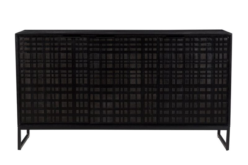 Fusion Large Sideboard - Black