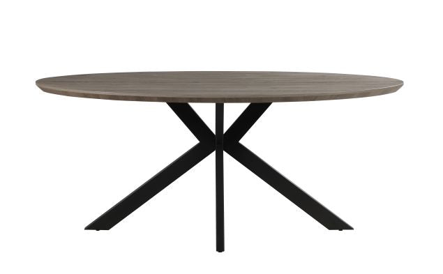 Manhattan 180cm Oval Dining Table