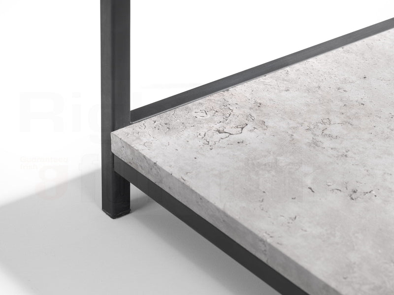 Perth Tall Bookcase - Concrete Grey